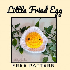 little fried egg free pattern