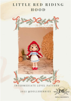 LITTLE RED RIDDING HOOD DOLL PATTERN