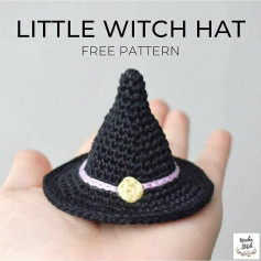 little witch hat free pattern