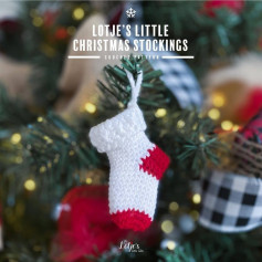 lotjes little christmas stockings crochet pattern