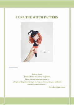 LUNA THE WITCH PATTERN