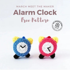march meet the maker alarm clock free pattern