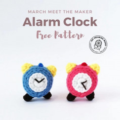 march met the maker alarm clock free pattern