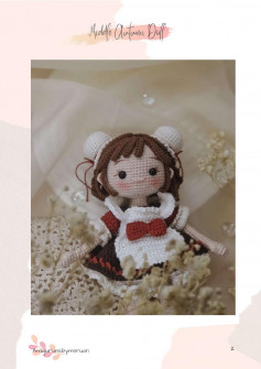 Middle Autumn Doll Amigurumi crochet pattern