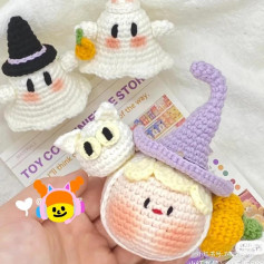 Mochi witch hat crochet pattern
