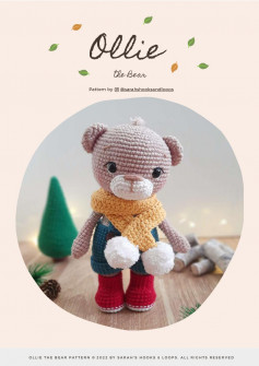 Ollie the Bear crochet pattern