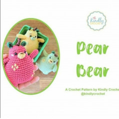 pear bear crochet pattern