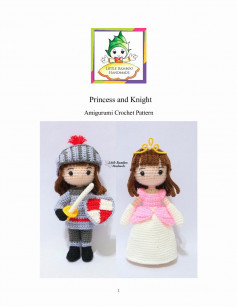 Princess and Knight Amigurumi Crochet Pattern