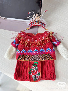 Princess dress crochet pattern