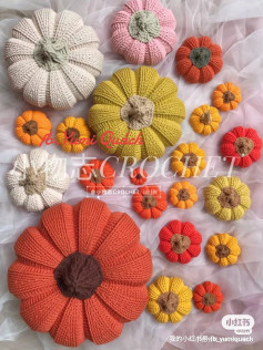 pumpkin pillow crochet pattern