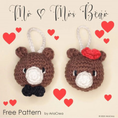 rm and mrs bear free pattern