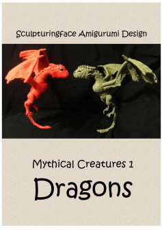 Sculpturingface Amigurumi Design Mythical Creatures 1 Dragons