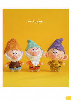 SEVEN DWARFS crochet pattern