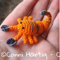 skorpion scorpio crochet pattern