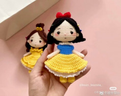 Snow White Princess crochet pattern