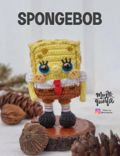 spongebob crochet pattern