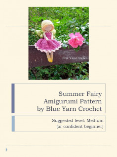Summer Fairy Amigurumi Pattern