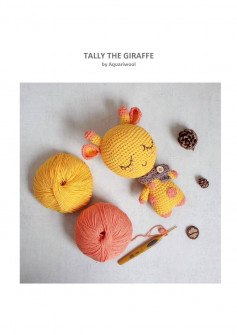 TALLY THE GIRAFFE crochet pattern