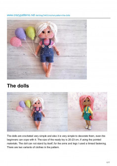 THE DOLLS CROCHET PATTERN