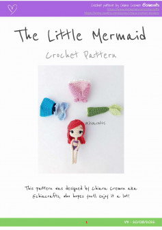 The Little Mermaid Crochet Pattern