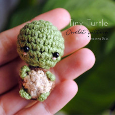 tiny turtle crochet pattern