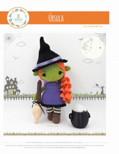 Úrsula HALLOWEEN SPECIAL crochet pattern