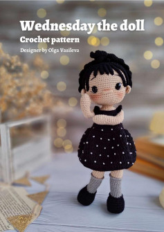wednesday the doll crochet pattern