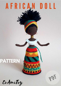 AFRICAN DOLL PATTERN