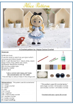 alice crochet pattern