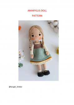 AMARYLLIS DOLL CROCHET PATTERN