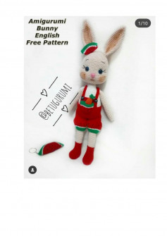 amigurumi bunny english free pattern