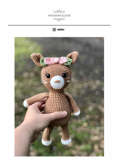amigurumi deer free crochet pattern