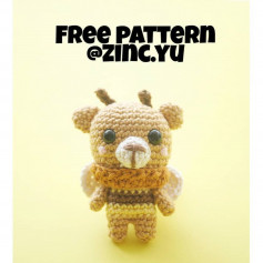 beth the bear who just wants to bee free pattern