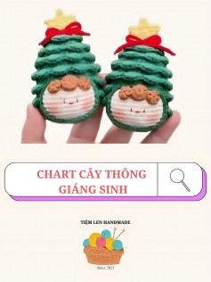 Chart cây thông giáng sinh