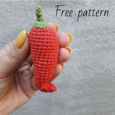 Chili crochet pattern