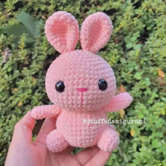 chinille bunny crochet pattern