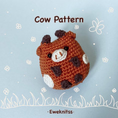 cow crochet pattern