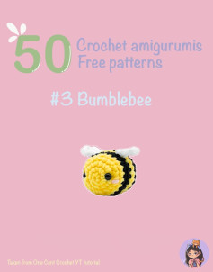 crochet amigurumi free pattern bumblebee