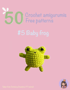 crochet amigurumis free patterns baby frog