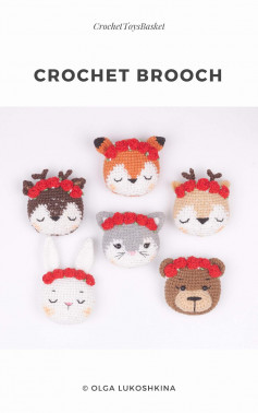 CROCHET BROOCH pattern
