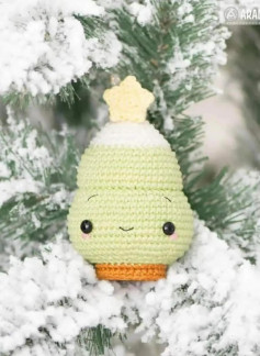 crochet pattern Christmas Series - Snowman and Christmas Tree