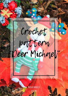 Crochet pattern Deer Michael