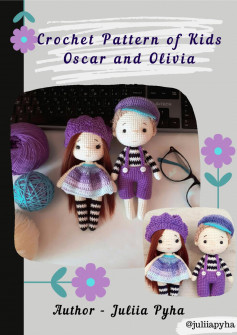 Crochet Pattern of Kids Oscar and Olivia