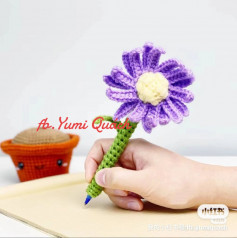 Crochet pattern Plant pot line - Flower pen