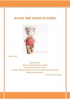 DANNY THE TEDDY PATTERN