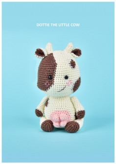 DOTTIE THE LITTLE COW crochet pattern