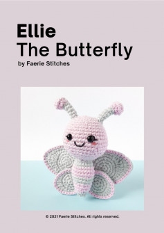Ellie The Butterfly crochet pattern