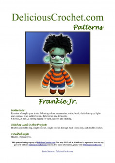 Frankie Jr. crochet pattern