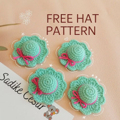free blue hat pattern