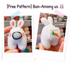 [Free Pattern] Bun-Among us 🐰 Happy Easter 🐣 🐰